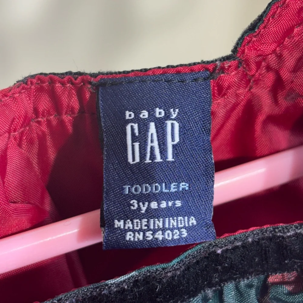 GAP Red‎ and Green Plaid Kids Dress Size 3T